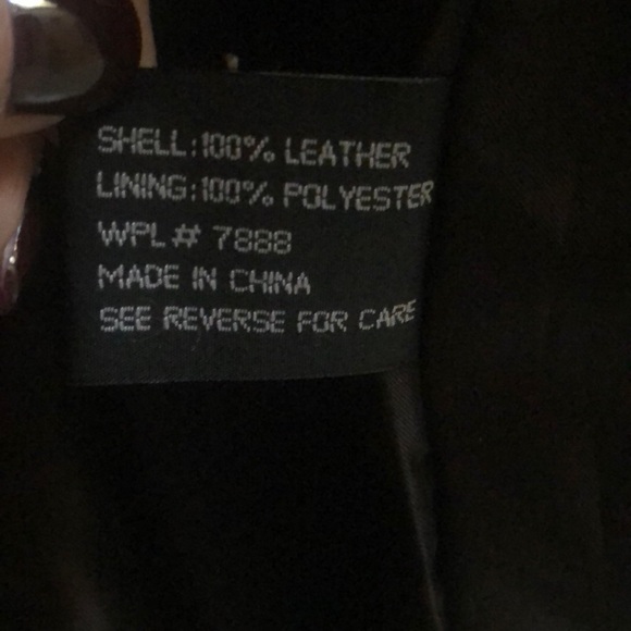 Anne Klein Brown Suede Leather Zip Up Jacket M - Picture 7 of 8